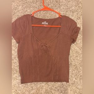 Hollister corset top